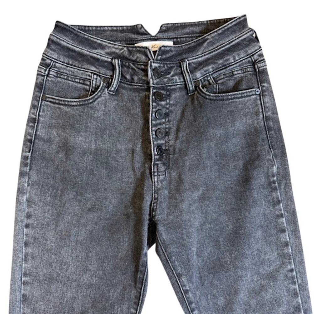 KanCan High Rise Button Fly Skinny‎ Jeans Gray Women’s Size 9/28